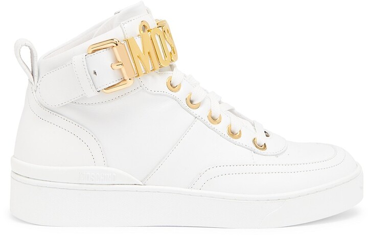 Leather Buckle High Tops | Shop The Largest Collection | ShopStyle