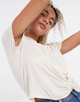 Thumbnail for your product : And other stories & cupro twist front top in beige