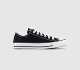 Thumbnail for your product : Converse Low Trainers Black Canvas