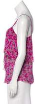 Thumbnail for your product : Rebecca Taylor Sleeveless Floral Top