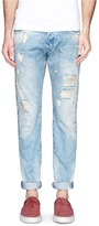 Thumbnail for your product : Scotch & Soda 'Ralston Boro Blue Repair' slim jeans