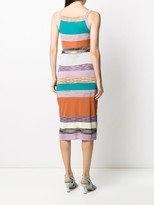 Thumbnail for your product : M Missoni Striped Midi Dress