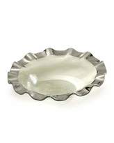 Thumbnail for your product : Annieglass Ruffle Platinum Serving Bowl