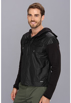 Thumbnail for your product : Calvin Klein Jeans Fabric Mix Jacket w/ Hood