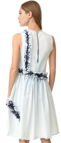 Thumbnail for your product : MSGM Denim Ruffle Dress