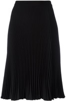 Versace - pleated midi skirt - women - Polyester - 38