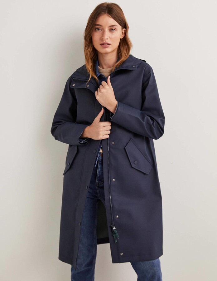 Boden Waterproof Longline Raincoat ShopStyle