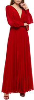 Thumbnail for your product : Badgley Mischka Pleated Chiffon Gown