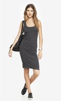 Thumbnail for your product : Express Space Dyed Midi Sweater Dress - Black