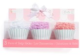 Thumbnail for your product : Baby Aspen 'Baby Cakes' Socks (3-Pack) (Baby Girls)