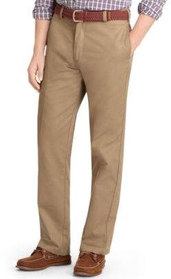 Izod Men's American Classic-Fit Wrinkle-Free Flat Front Chino Pants