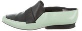 Thumbnail for your product : Derek Lam Leather Round-Toe Loafers