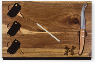 TOSCANA™ Mickey and Minnie Mouse 6 Piece Cheese Board Set