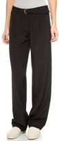 Thumbnail for your product : Thomas Laboratories ATM Anthony Melillo Wide Leg Faille Pants