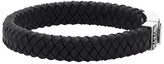 Thumbnail for your product : Alexander McQueen Black Amo Braided Bracelet