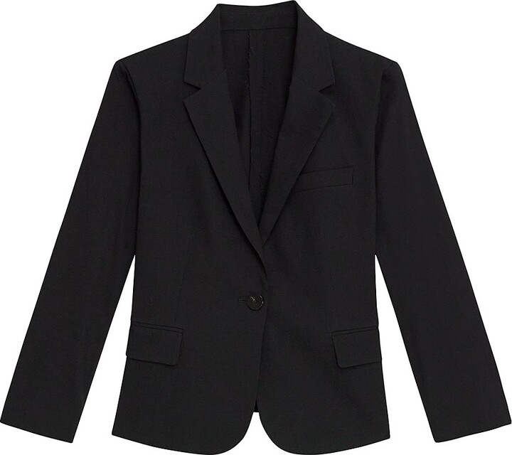 Theory LinenBlend Blazer ShopStyle