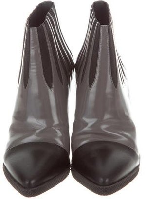 Louis Vuitton Cap-Toe Ankle Boots