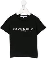 Thumbnail for your product : Givenchy Kids distressed logo T-shirt