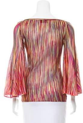 Missoni Bell-Sleeve Knit Top