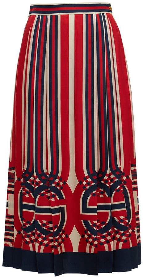Gucci Red Women's Skirts | Shop the world's largest collection of 