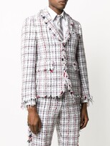 Thumbnail for your product : Thom Browne Tweed Checked Blazer