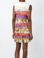 Thumbnail for your product : Drome fringed leather dress