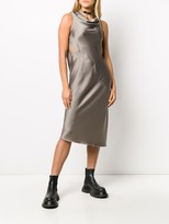 Thumbnail for your product : Rick Owens Drape Satin Dress