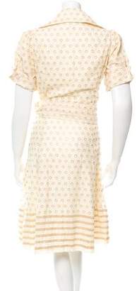 Diane von Furstenberg Eyelet Bellette Dress