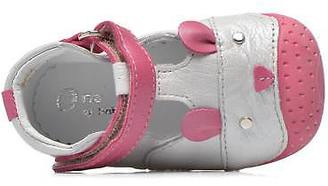 babybotte Kids's Zouris Strap Slippers In White - Size Uk 0.5 Infant / Eu 16