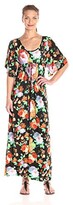 Thumbnail for your product : Star Vixen Women's Flutter Sleeve Empire Maxi Dress
