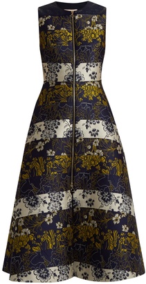 Roksanda Serra floral-jacquard sleeveless dress
