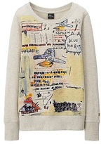 Thumbnail for your product : Uniqlo WOMEN SPRZ NY L/S Sweat Pullover(Jean Michel Basquiat)