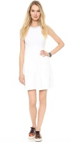 Thumbnail for your product : Rebecca Taylor Gathered Front Poplin Dress