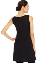 Thumbnail for your product : Eileen Fisher Merino-Wool A-Line Layering Dress