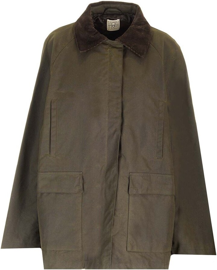 Totême Collared Pocket Detailed Jacket