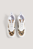 Thumbnail for your product : NA-KD Leopard Detailed Chunky Trainers