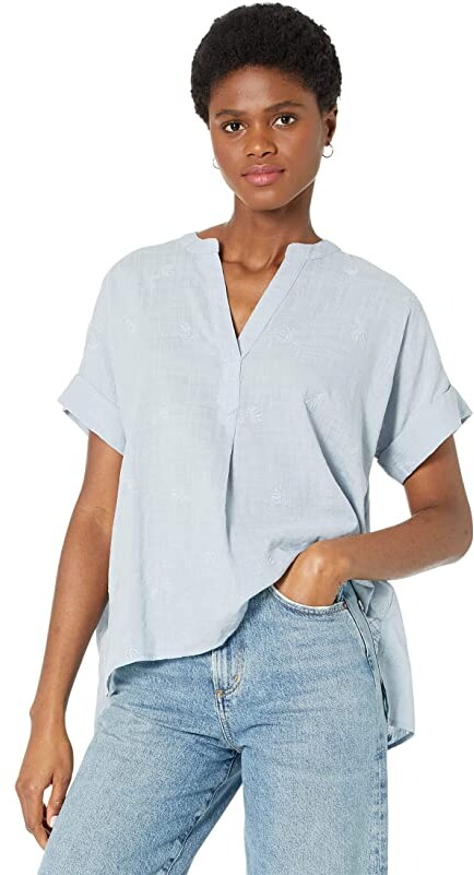 Madewell Embroidered Top | Shop the world's largest collection of 