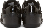 Thumbnail for your product : Y-3 Black Leather Honja Low-Top Sneakers