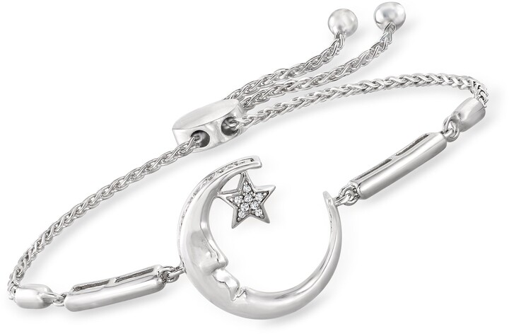lehao Bracelet Women Sun and Moon Star Bracelet Beaded Chain Jewelry Pendant Bracelet Wrist Chain Bracelet Jewelry Accessories,Black
