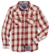 Thumbnail for your product : Lucky Brand Woven Plaid Shirt (Toddler Boys & Little Boys)