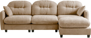 queta 3-Seater Sofa with Ottoman