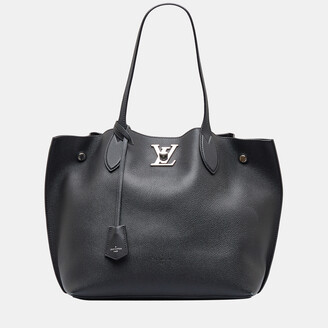 Louis Vuitton Blue/Beige Leather Mylockme Long Flap Wallet - Yoogi's Closet