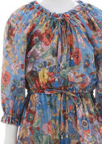 Thumbnail for your product : Zimmermann Lovelorn Floral Playsuit