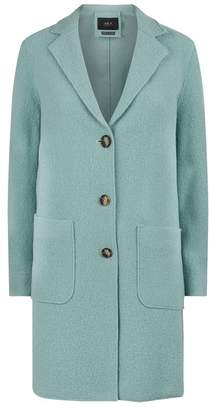 SET Wool Three-Button Coat