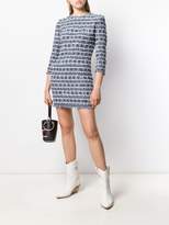Thumbnail for your product : Balmain tweed denim dress