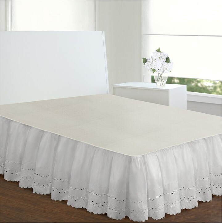 Fresh Ideas Ruffled Bed Skirt