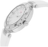 Thumbnail for your product : Seapro SP6410 Women's Seductive White Silicone Watch with Crystal Accents
