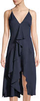 Thumbnail for your product : C/Meo Gossamer Asymmetric Ruffled Cocktail Dress