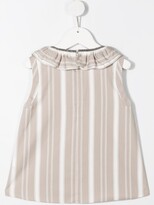 Thumbnail for your product : BRUNELLO CUCINELLI KIDS Ruffle Neckline Blouse