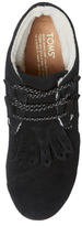 Thumbnail for your product : Toms Desert Faux Fur Lined Wedge Bootie